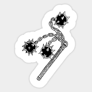 Flail Along Sticker